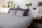 Elegant Lavender Floral Printed Bed Sheet Set – Soft & Stylish Bedding